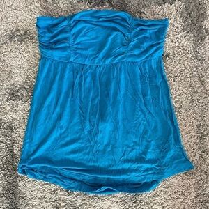 Body Central blue sleeveless top